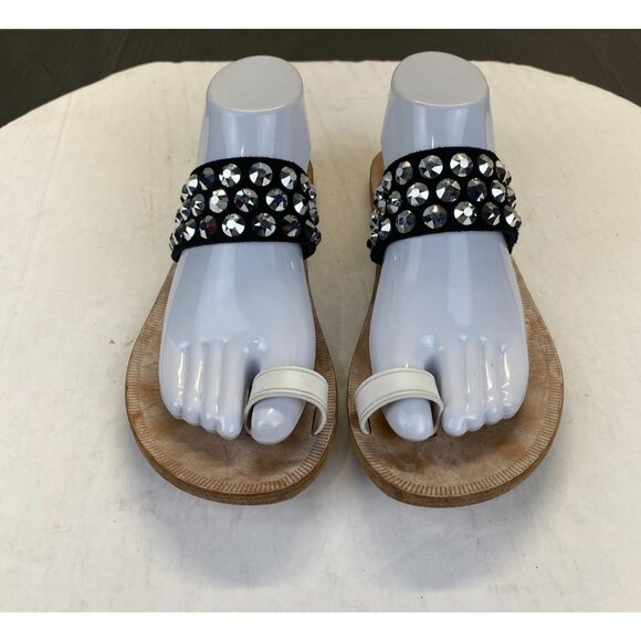 Pedro Garcia España,Xenia studded slide sandals size 39.5 US 9,Black  $450 - Picture 3 of 12